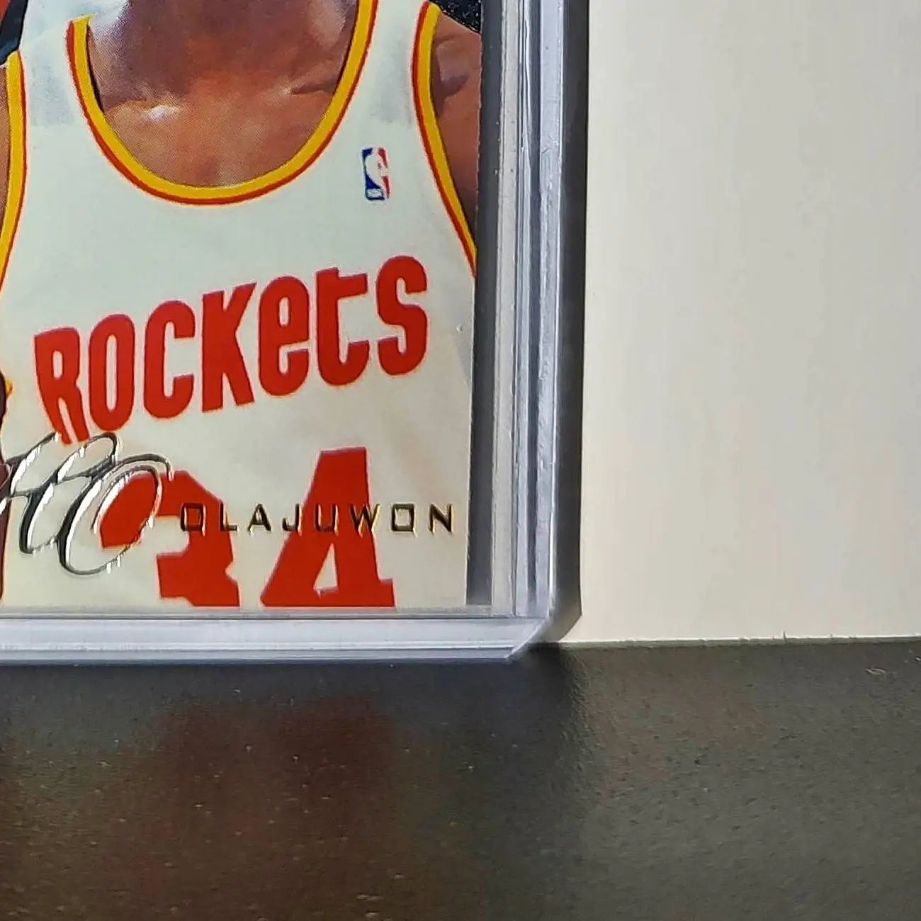 Hakeem Olajuwon 1995-96 Flair NBA #52 Card Houston Rockets - Basketball Card Single