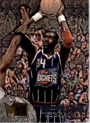 Hakeem Olajuwon - 1995-96 Metal - #154 - Basketball - Basketball Card Single