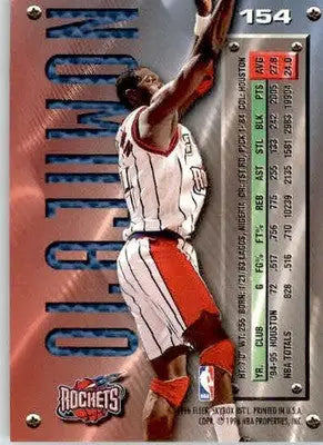 Hakeem Olajuwon - 1995-96 Metal - #154 - Basketball - Basketball Card Single