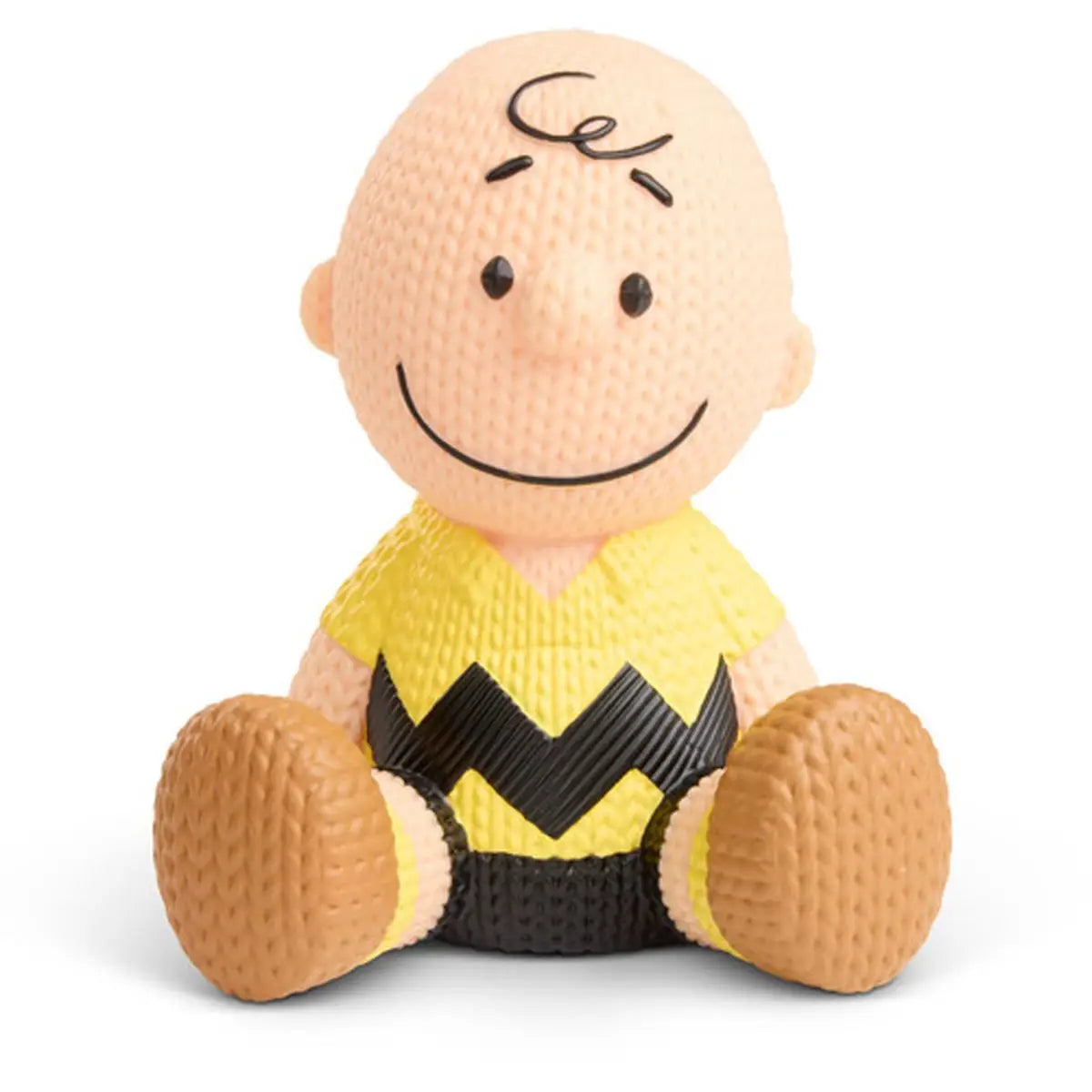 Handmade by Robots Collectible Vinyl Figure: Knit Series - 418 Peanuts Charlie Brown - Collectibles