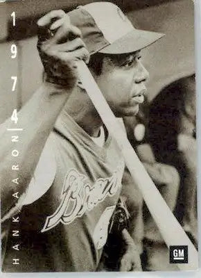 Hank Aaron - 1994 Upper Deck Baseball: The American Epic - #1 - GM Baseball - Baseball Card Single