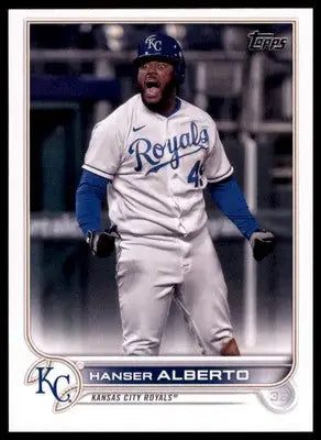 Hanser Alberto 2022 Topps #53 Kansas City Royals - Baseball Card Single