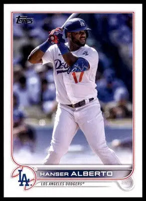 Hanser Alberto 2022 Topps Update #US196 Los Angeles Dodgers - Baseball Card Single