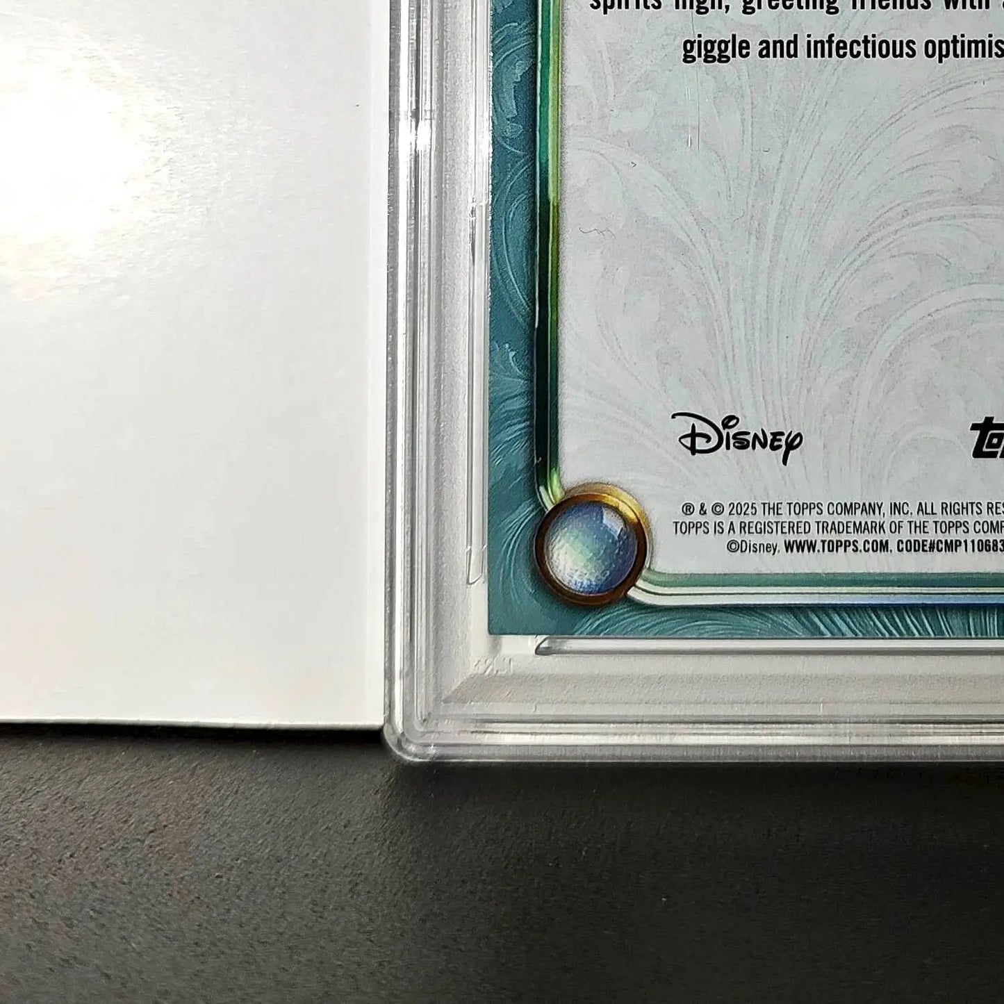 Happy 2025 Topps Disney #104 Diamond Card Snow White and the Seven Dwarfs PSA 8 - Non-Sports Card Single