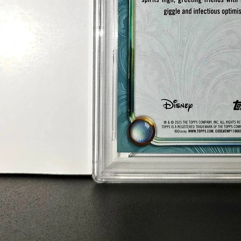 Happy 2025 Topps Disney #104 Diamond Card Snow White and the Seven Dwarfs PSA 8 - Non-Sports Card Single