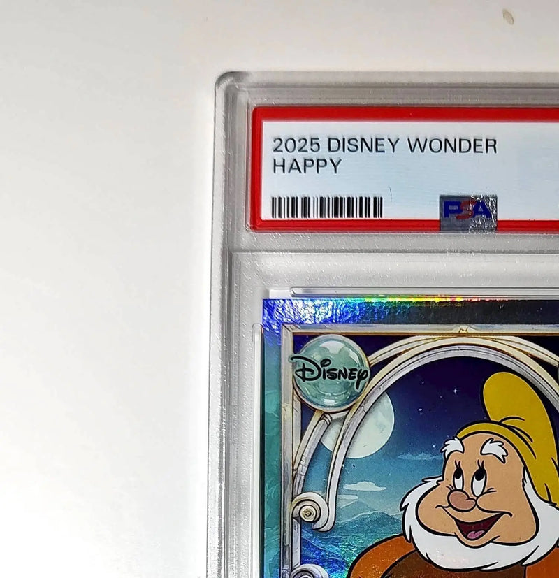 Happy 2025 Topps Disney #104 Diamond Card Snow White and the Seven Dwarfs PSA 8 - Non-Sports Card Single