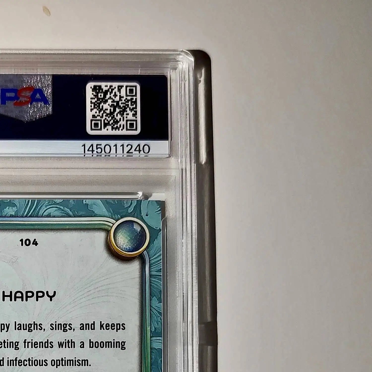 Happy 2025 Topps Disney #104 Diamond Card Snow White and the Seven Dwarfs PSA 8 - Non-Sports Card Single