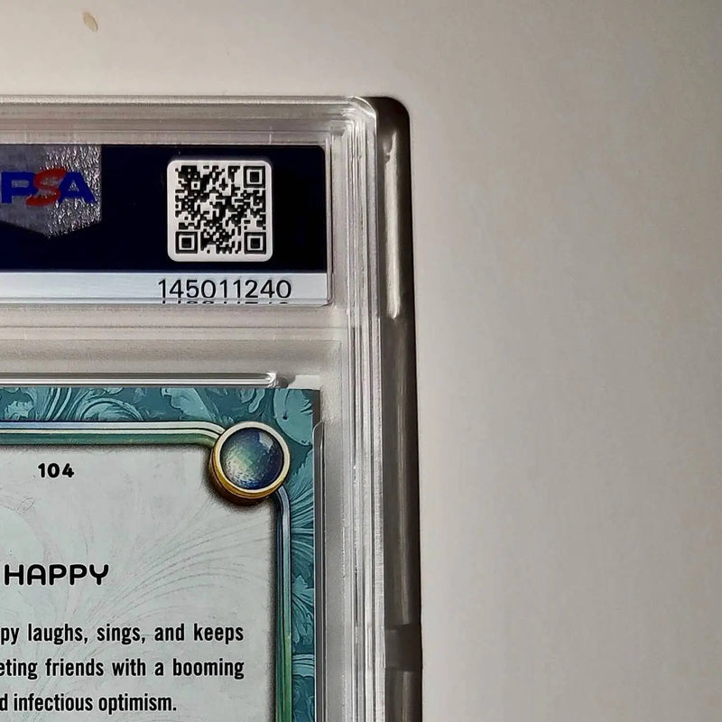 Happy 2025 Topps Disney #104 Diamond Card Snow White and the Seven Dwarfs PSA 8 - Non-Sports Card Single