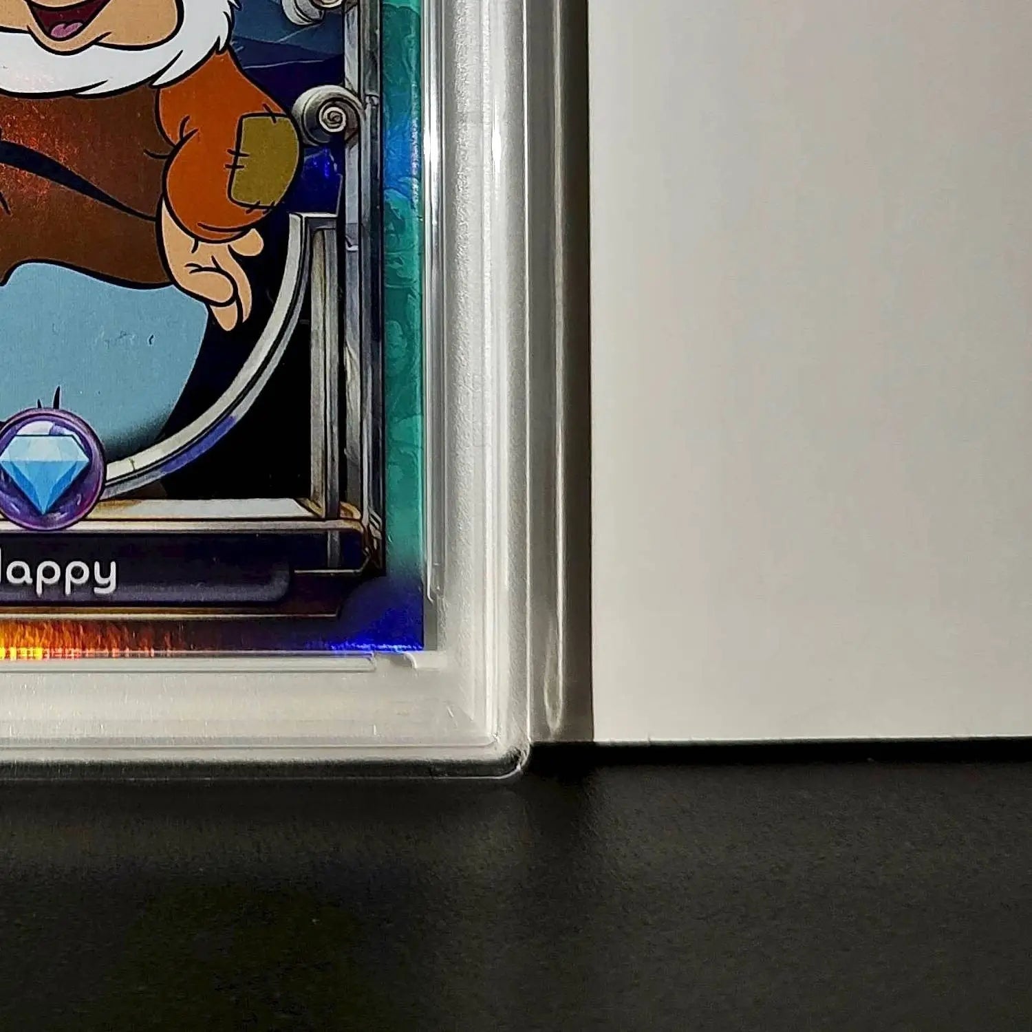 Happy 2025 Topps Disney #104 Diamond Card Snow White and the Seven Dwarfs PSA 8 - Non-Sports Card Single