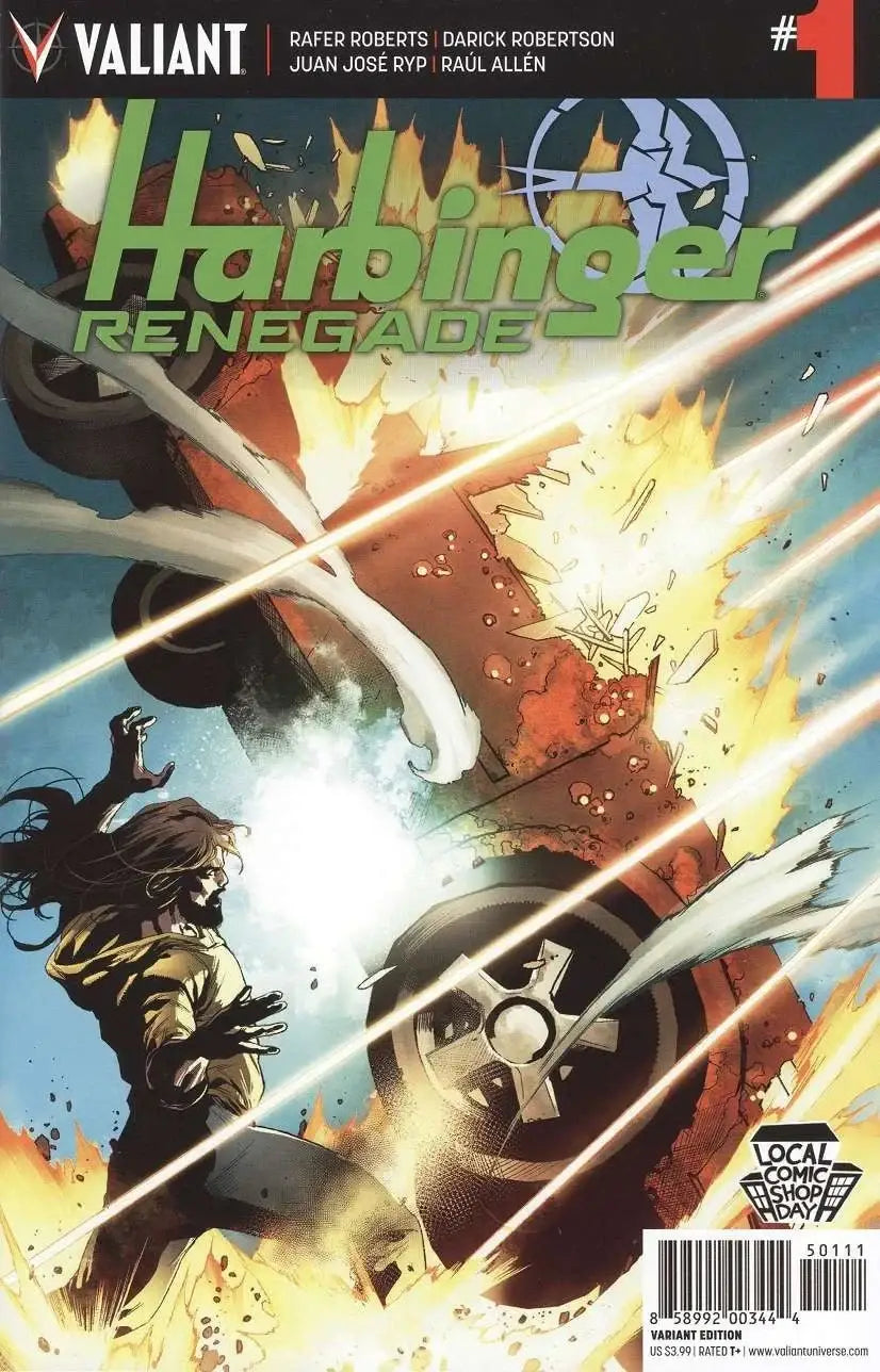 Harbinger: Renegade #1 Local Comic Shop Day Stephen Segovia Variant - Back Issues