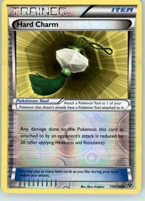 Hard Charm - XY Base Set - 119/146 - Reverse Holo LP - Pokémon Card Single