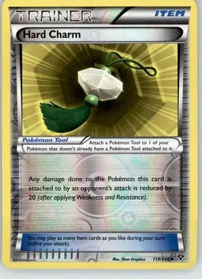 Hard Charm - XY Base Set - 119/146 - Reverse Holo LP Pokemon - Pokémon Card Single