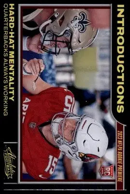 Hard-hat Mentality 2023 Panini Absolute Introductions #11 - Basketball Card Single