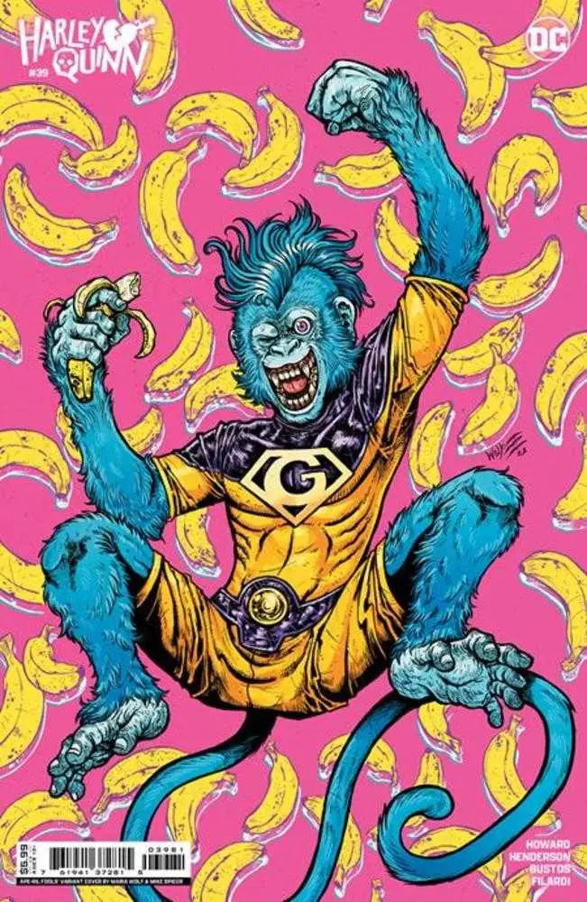 Harley Quinn #39 Cover D Maria Wolf April Fools Gleek Card Stock Variant - Comic Book