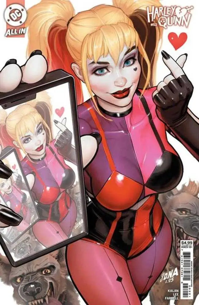 Harley Quinn #52 Cover B David Nakayama card stock variant comic book cover