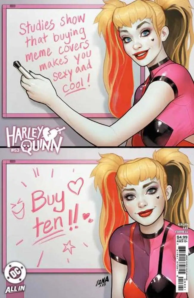 Harley Quinn #53 Cover B David Nakayama Card Stock Variant - Comic Book