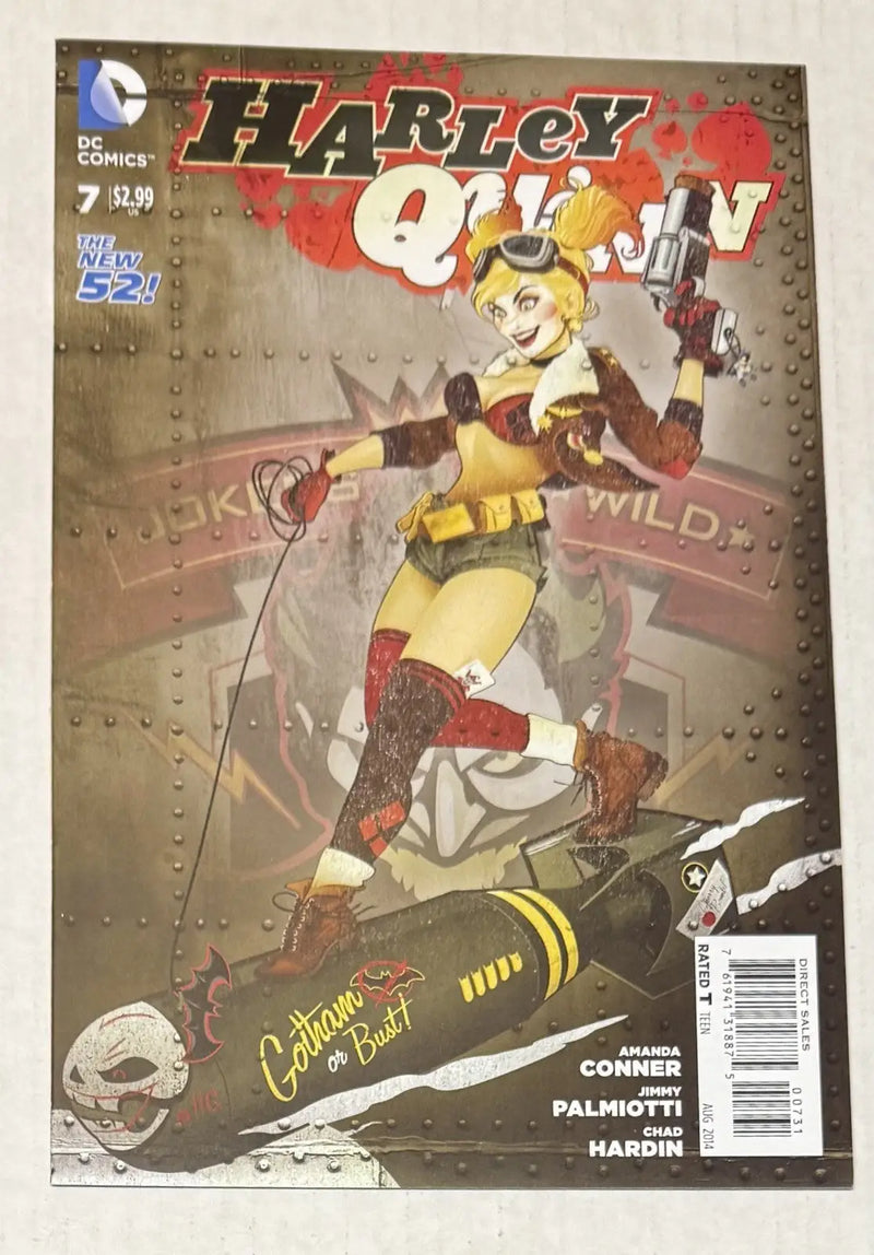 Harley Quinn #7 DC Bombshells Cover (DC Comics August 2014) - Comic Book