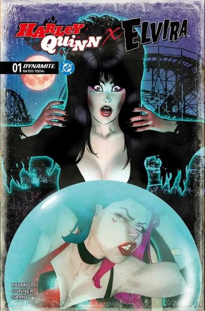 Harley Quinn X Elvira #1 Cover D Ben Caldwell Variant - Comic Book