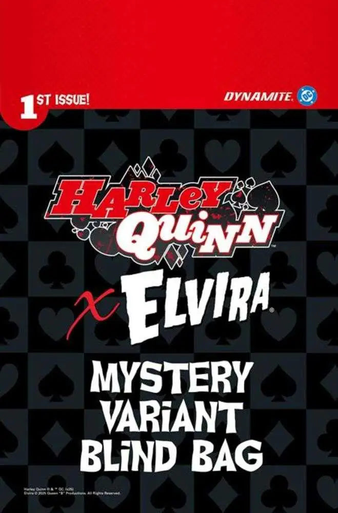 Harley Quinn X Elvira #1 Cover Zd Blind Bag Variant - Back Issues