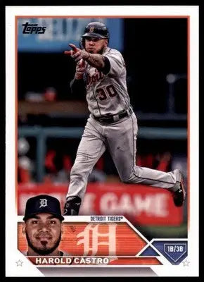 Harold Castro 2023 Topps #126 Detroit Tigers - Baseball Card Single