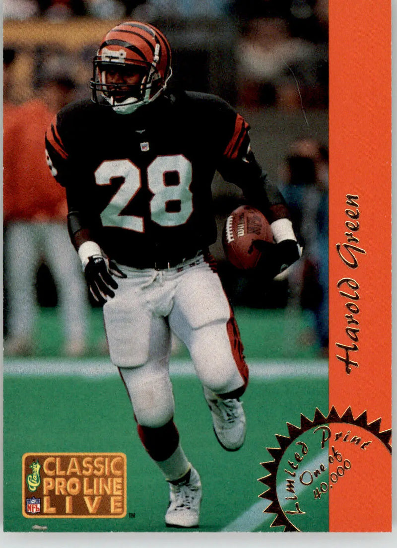 Harold Green - 1993 Pro Line Live - #LP17 - Limited Prints Football - Football Card Single