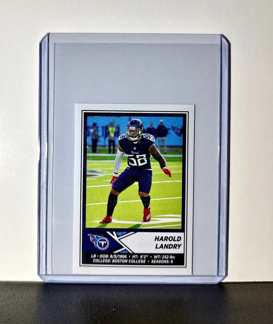 Harold Landry 2024 Panini NFL Sticker #227 Tennessee Titans - Football Card Single