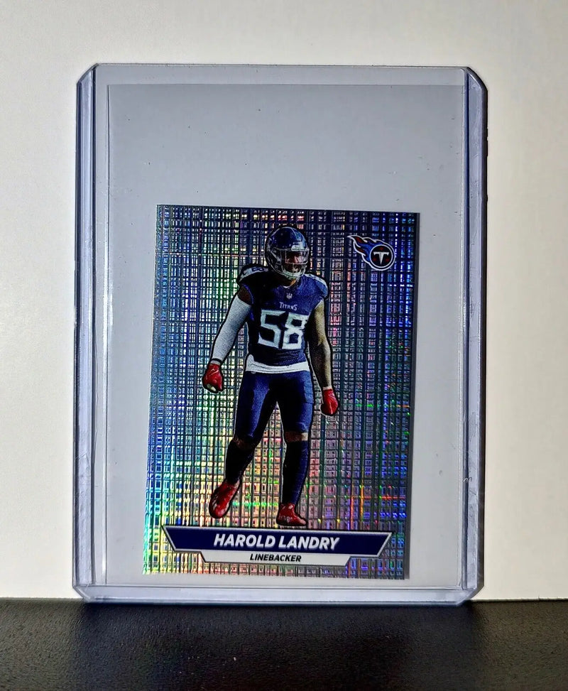 Harold Landry 2024 Panini NFL Sticker #228 Foil Tennessee Titans - Football Card Single