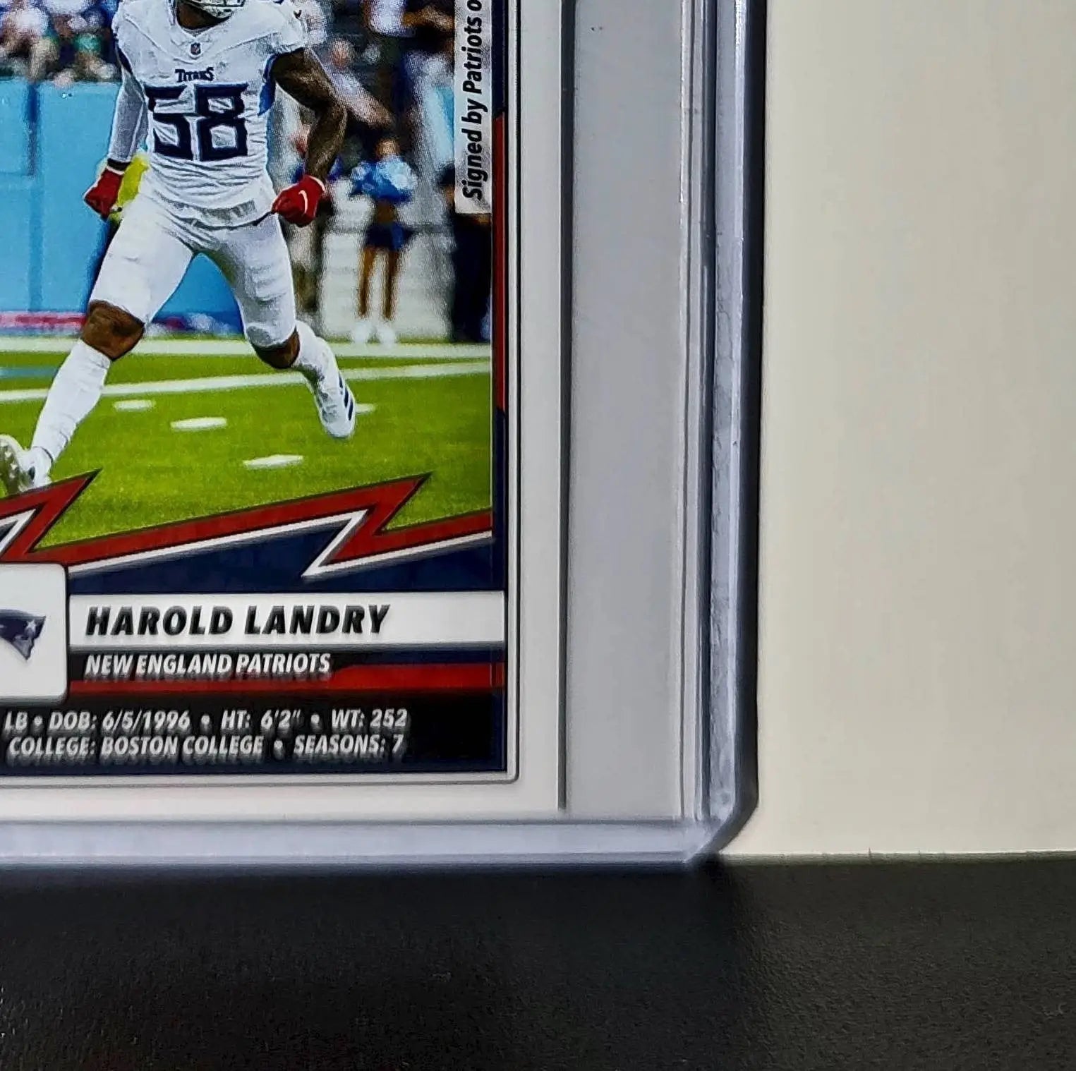 Harold Landry 2025 Panini NFL #81 Sticker New England Patriots - Football Card Single