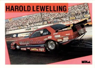 Harold Lewelling - 1989 Mega Drag - #97 - Racing - Racing Card Single