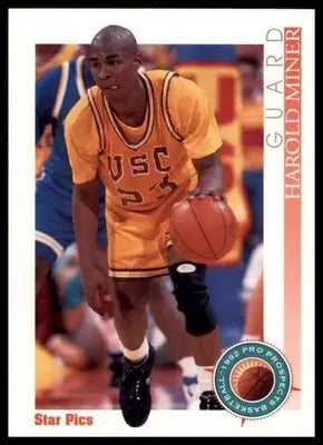 Harold Miner 1992 Star Pics #84 USC Trojans - Basketball Card Single