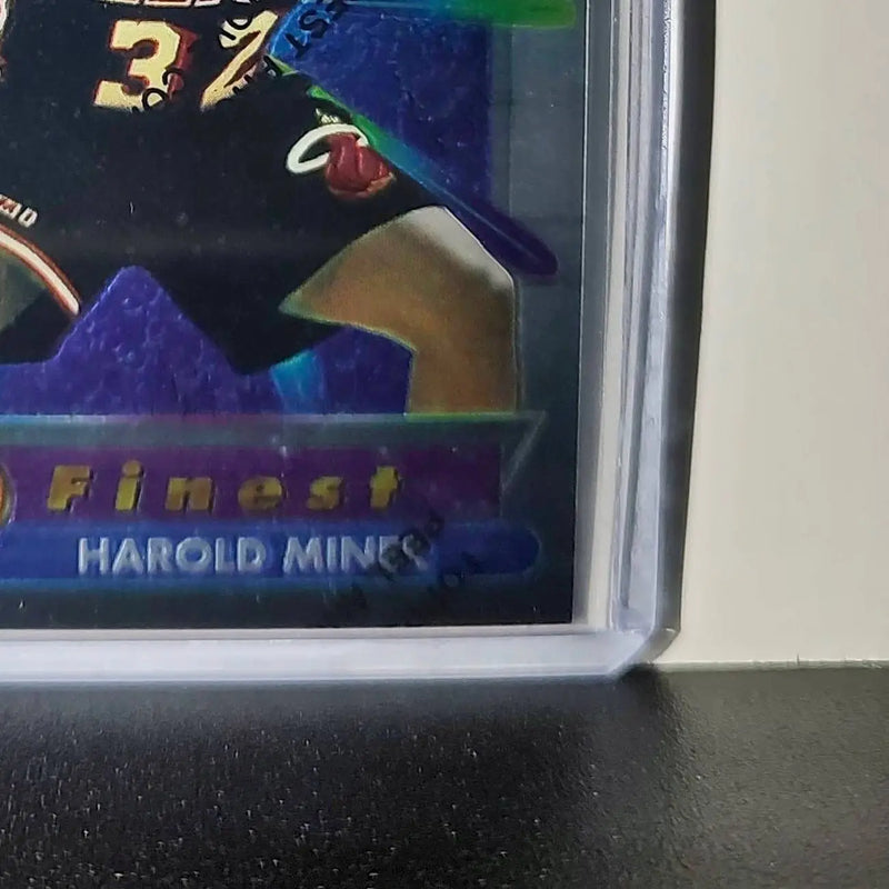 Harold Miner 1994-95 Topps Finest #214 Basketball Card