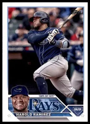Harold Ramirez 2023 Topps #387 Tampa Bay Rays - Baseball Card Single