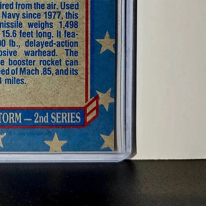 Harpoon Launch 1991 Topps Desert Storm #152 Card