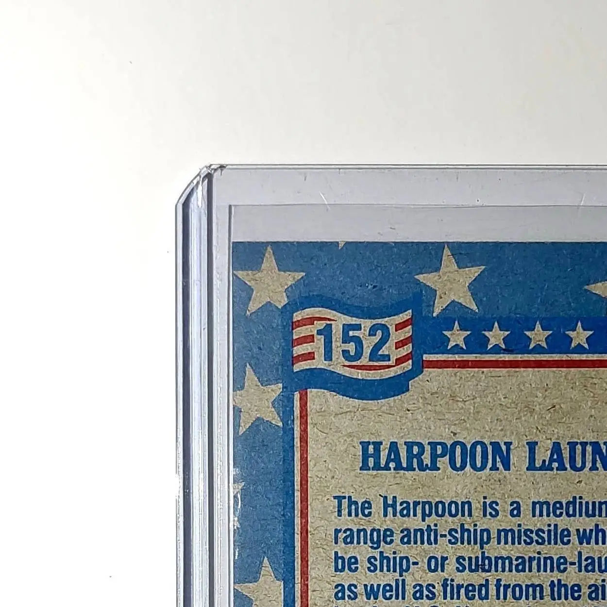 Harpoon Launch 1991 Topps Desert Storm #152 Card