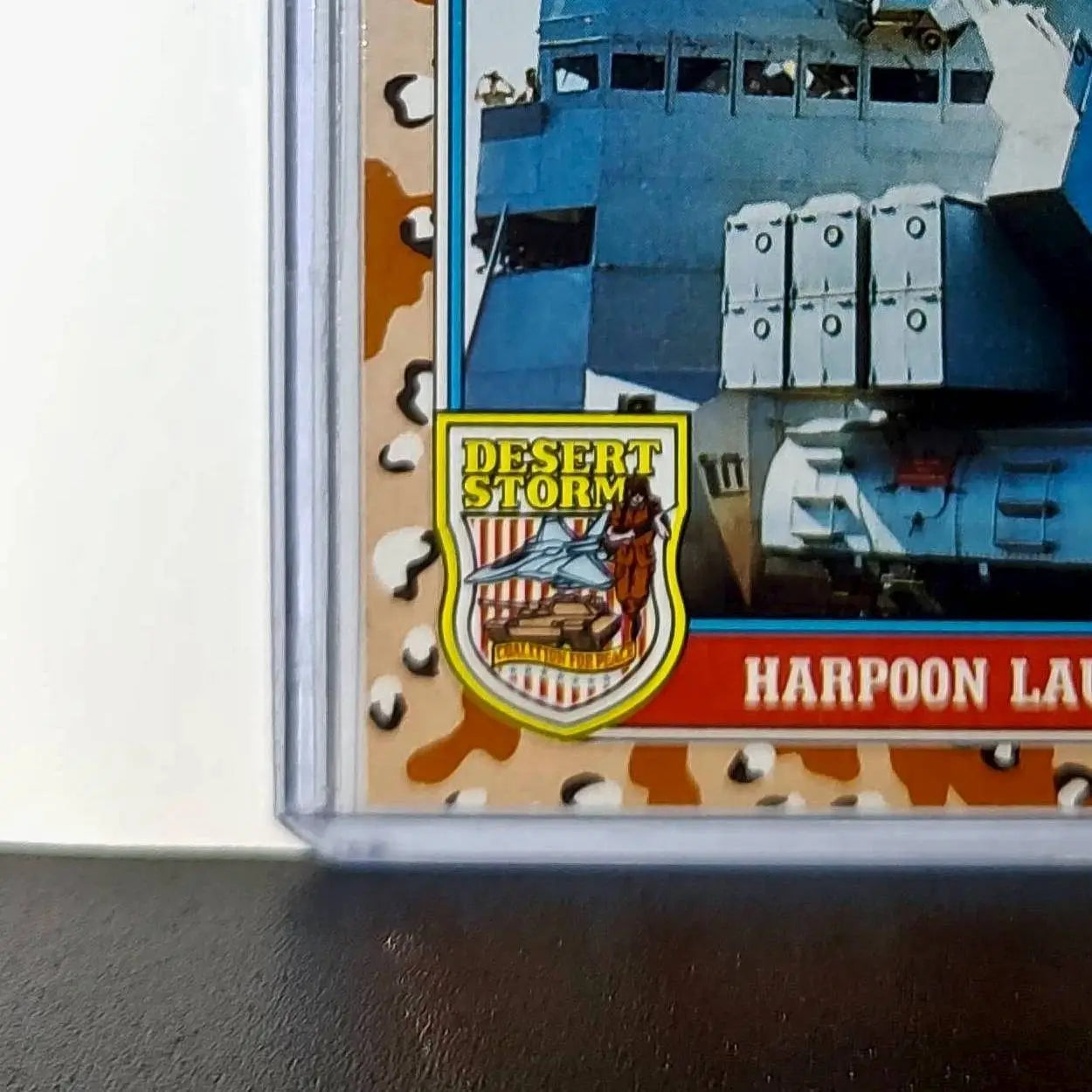 Harpoon Launch 1991 Topps Desert Storm #152 Card