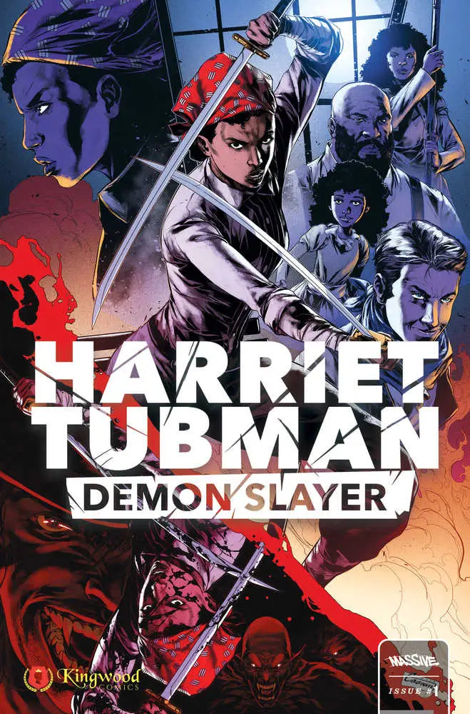 Harriet Tubman Demon Slayer #1 Cover C White (Mature) - Comic Book