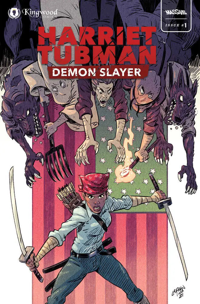 Harriet Tubman Demon Slayer #1 Cover E Laufman (Mature) - Comic Book