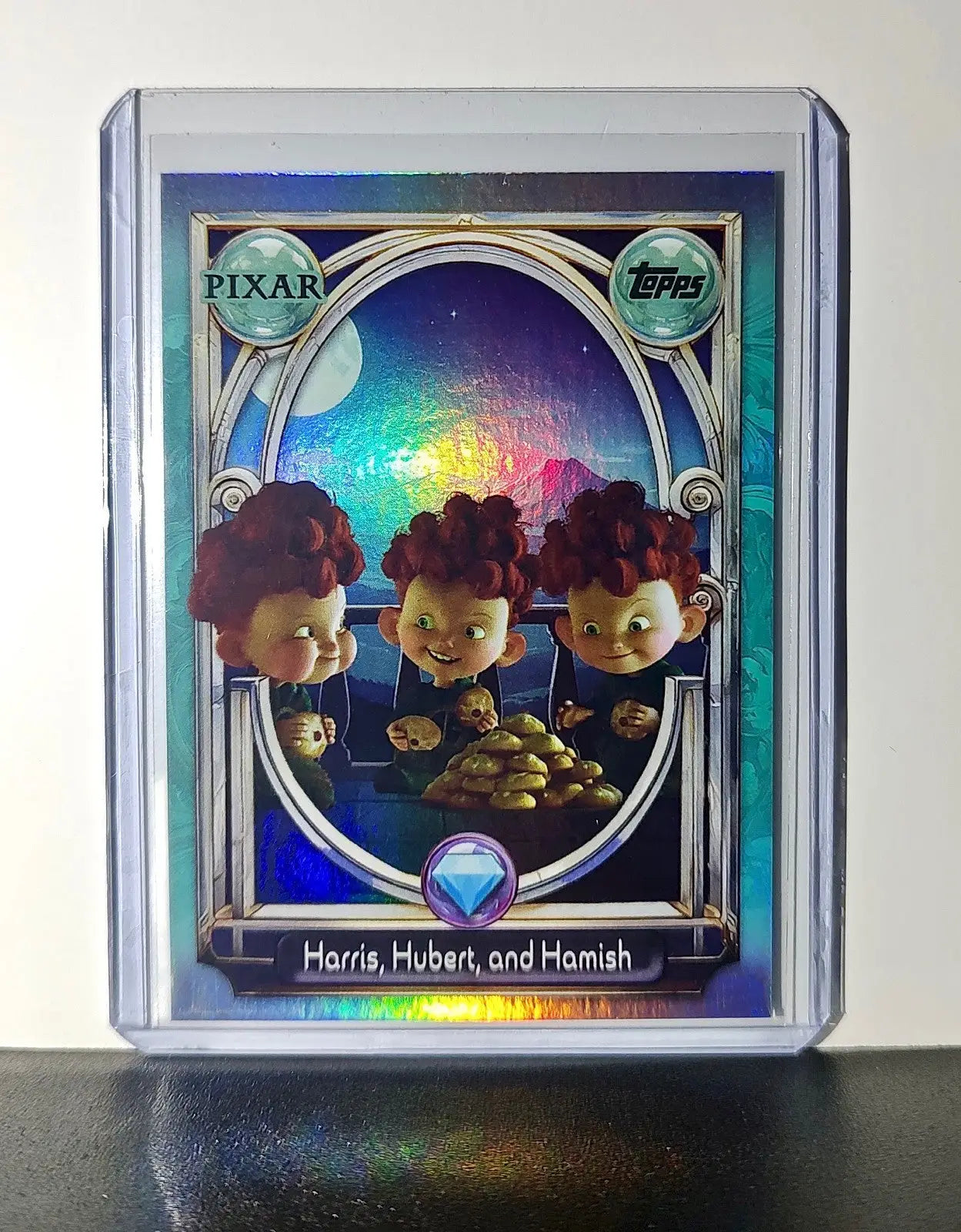 Harris Hubert and Hamish 2025 Topps Disney Wonder #147 Diamond Card Brave - Non-Sports Card Single
