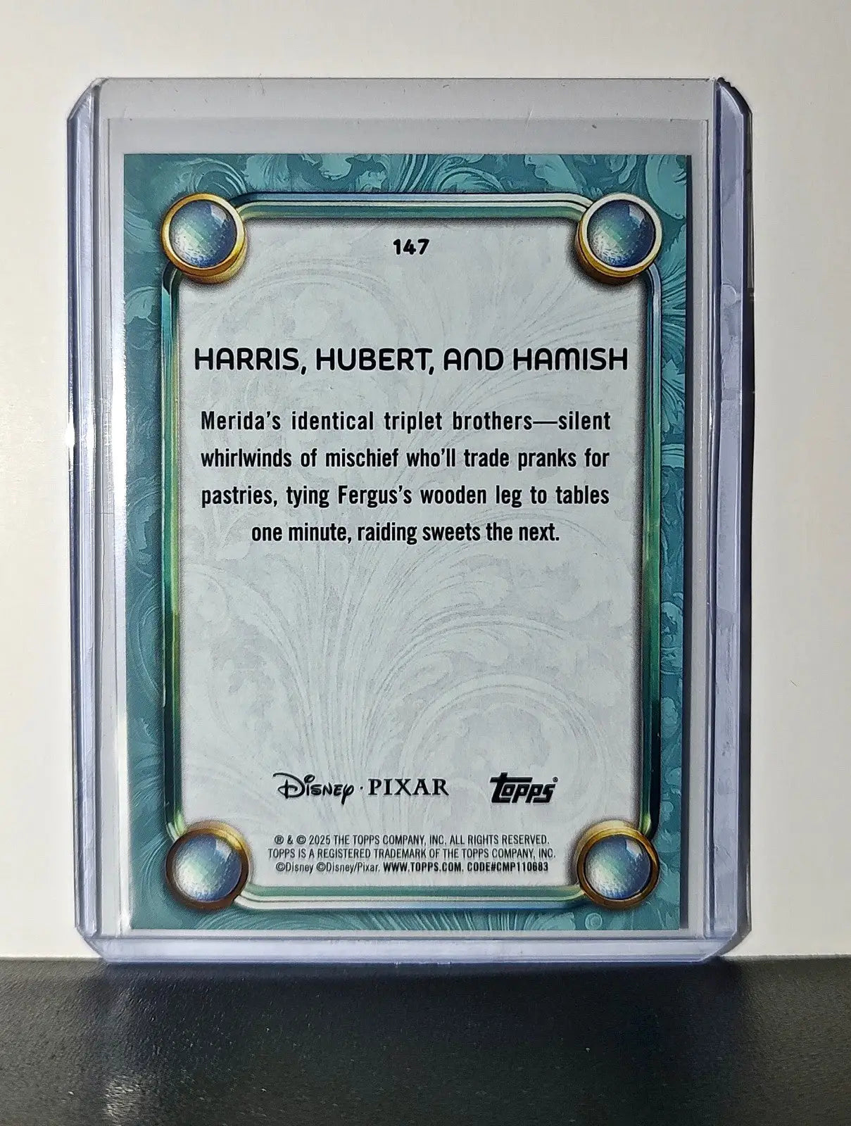 Harris Hubert and Hamish 2025 Topps Disney Wonder #147 Diamond Card Brave - Non-Sports Card Single