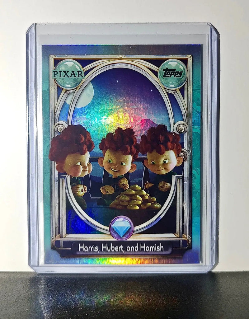 Harris Hubert and Hamish 2025 Topps Disney Wonder #147 Diamond Card Brave