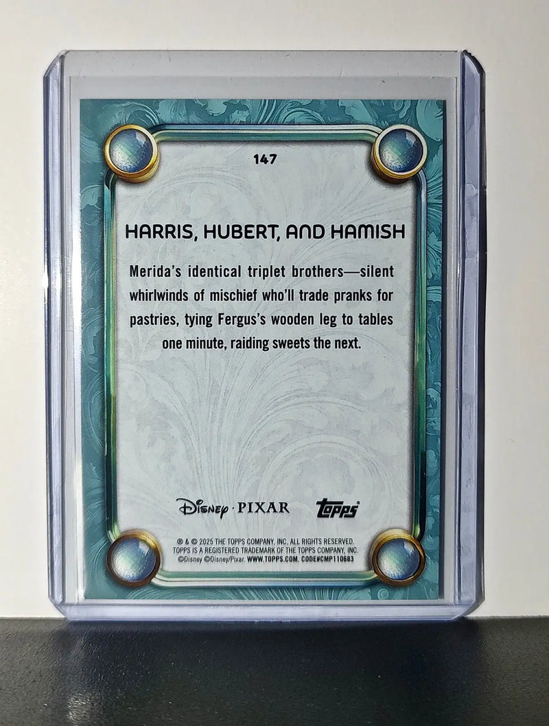 Harris Hubert and Hamish 2025 Topps Disney Wonder #147 Diamond Card Brave