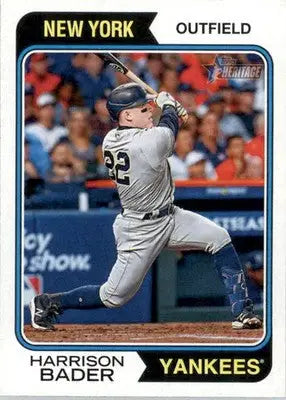 Harrison Bader - 2023 Topps Heritage - #34 - Baseball - Baseball Card Single