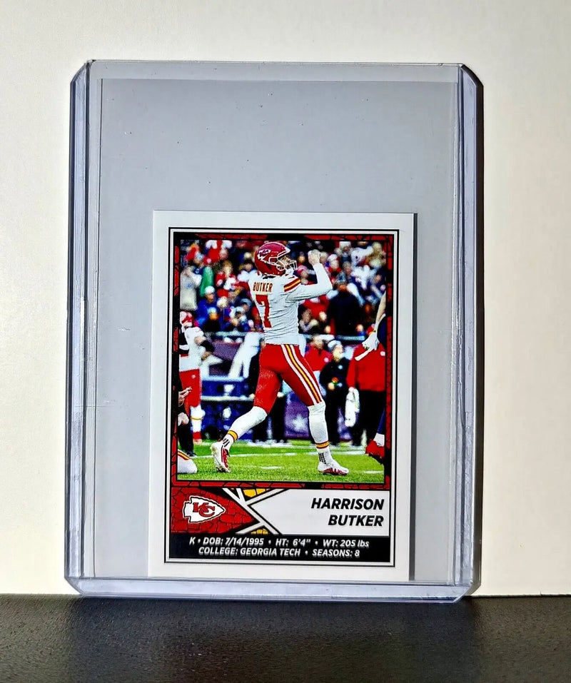 Harrison Butker 2024 Panini NFL Sticker #263 Kansas City Chiefs - Football Card Single