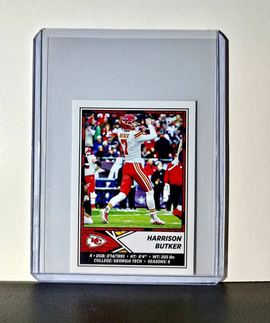 Harrison Butker 2024 Panini NFL Sticker #263 Kansas City Chiefs - Football Card Single