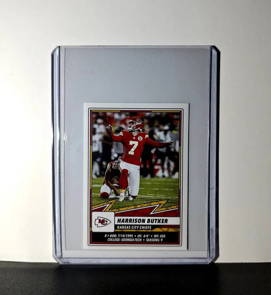 Harrison Butker 2025 Panini NFL #260 Sticker Kansas City Chiefs - Football Card Single