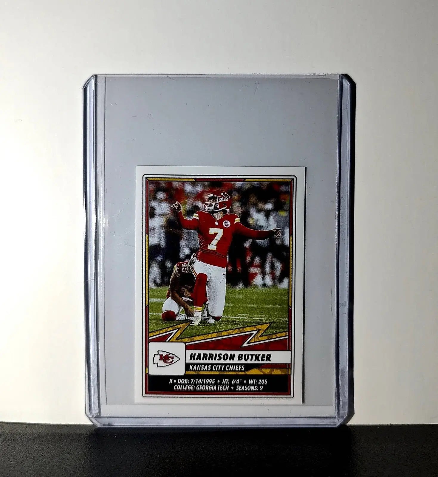 Harrison Butker 2025 Panini NFL #260 Sticker Kansas City Chiefs - Football Card Single