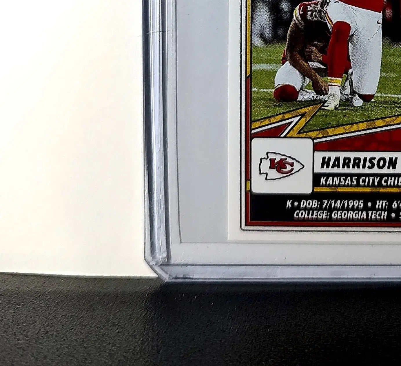 Harrison Butker 2025 Panini NFL #260 Sticker Kansas City Chiefs - Football Card Single