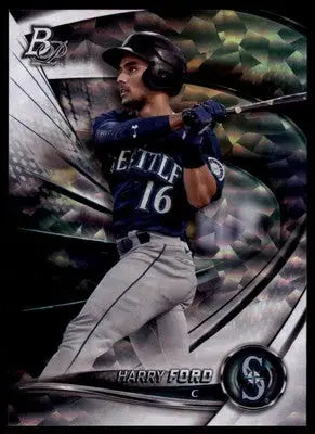 Harry Ford 2022 Bowman Platinum Top Prospects Ice Foilboard #TOP-40 Mariners - Baseball Card Single