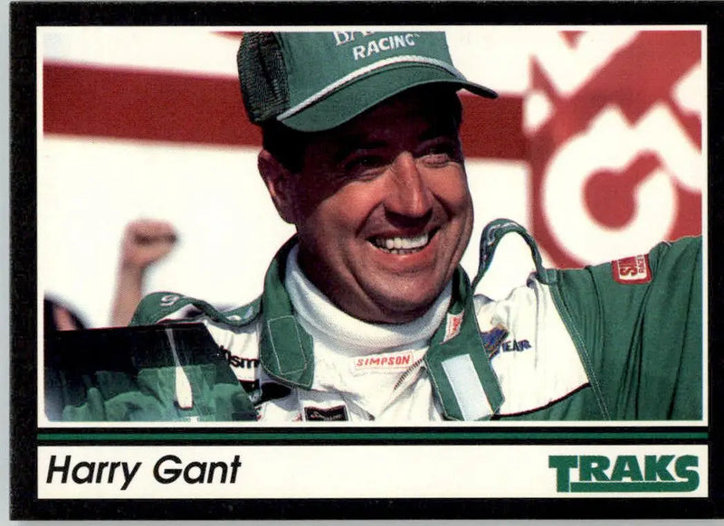 Harry Gant - 1991 Traks - #33 - Racing - Racing Card Single