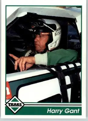 Harry Gant - 1992 Traks - #33 - Racing - Racing Card Single